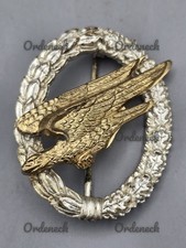 FALLSCHIRMSCHÜTZENABZEICHEN DER LUFTWAFFE IN 57er FORM - ADLER - FALLSCHIRMJÄGER