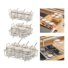 Gewürzglas und Regal-Set