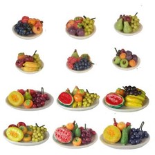 Miniatur Obst Obstteller 2-4