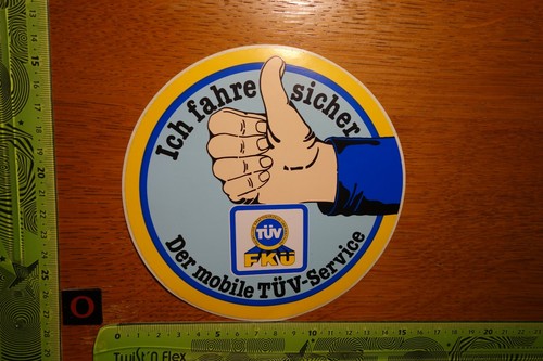 Alter aufkleber verkehr - aufkleber,