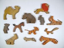 holz spielzeug tiere sammlung