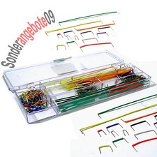 2x Steckbrücken Drahtbrücken für Breadboard Steckplatine Steckbrücke 280 teilig.