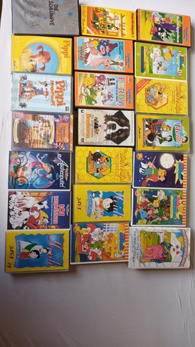 Vhs videokassetten konvolut - 21,
