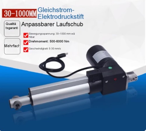 Elektrischer linearantrieb mit - elektrischer,