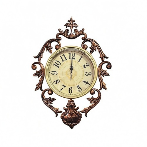 Dekorative wanduhr verziert - dekorative,