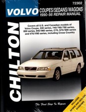 Volvo Shop Service Reparatur Manuell Chilton Buch Haynes 940 960 C70 S90 V90 780