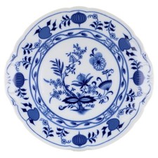 Kuchenplatte mit Griffen klein Bavaria Germany Zwiebelmuster