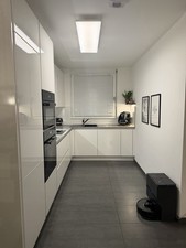 Einbauküche L-Form weiß mit