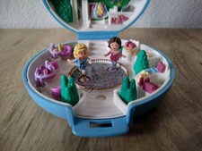 Polly Pocket Mini Bluebird Skating Party von 1989, sehr guter Zustand, Komplett