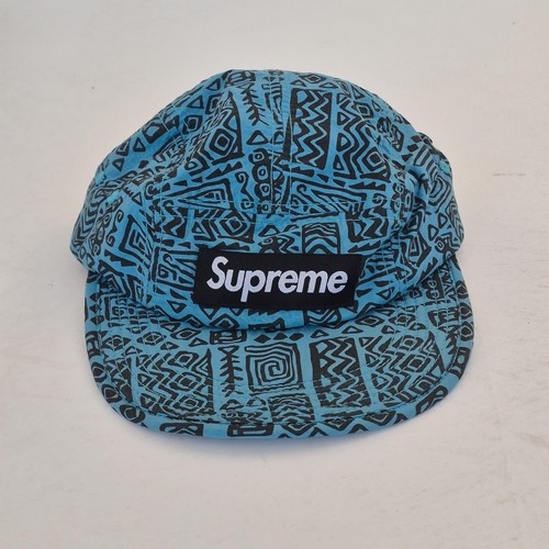 Supreme panel cap blau - 5-panel,