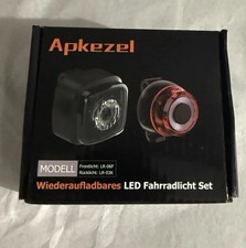 Apkezel LED Fahrradlicht Set