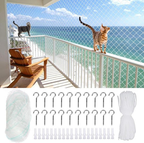 Katzennetz für balkon - balkon,, 3x8