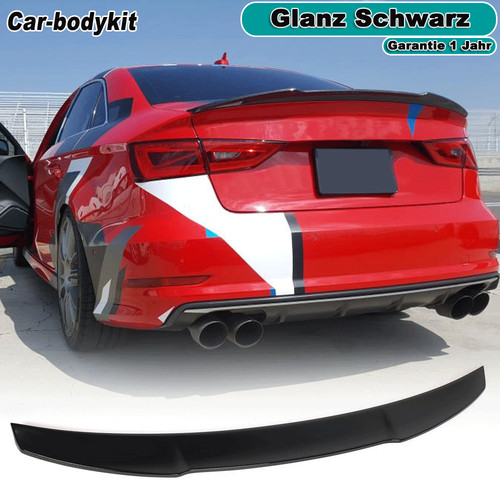 Glanz schwarz spoiler - glanz,