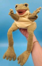 Folkmanis Handpuppe Lustiger Frosch Funny Frog Lange Beine Kasperle Theater