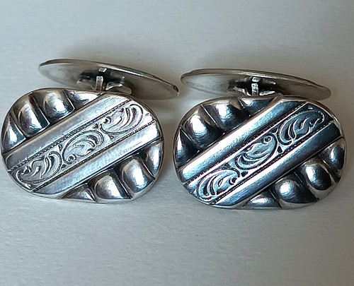 Manschettenknöpfe silber art - manschettenknöpfe,