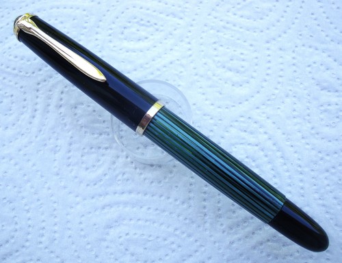 Pelikan 400nn grün gestreift - 400nn, grün-gestreift