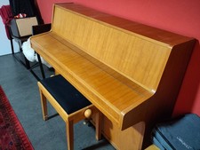 Klavier gebraucht, Holz braun, Zeitter & Winkelmann mit Hocker