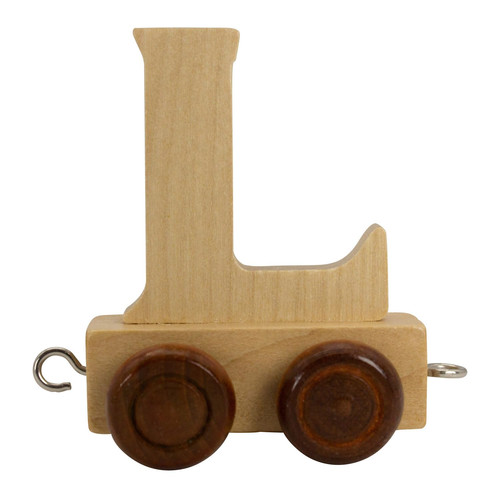 Buchstabenzug aus holz - aus,