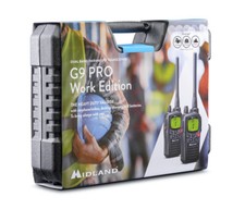 B-Ware C1385.04  Midland G9 Pro 2er Kofferset Work Edition PMR446 
