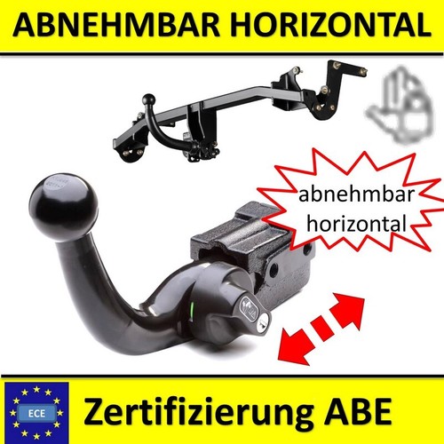 Anhängerkupplung abnehmbar
