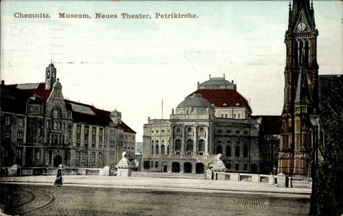 Chemnitz sachsen - ak,