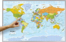 - Weltkarte - Kork Weltkarte