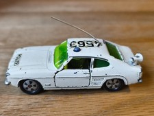 FORD CAPRI 1700 GT POLIZEI WEISS VON SIKU 1316 MADE IN GERMANY VON 1975