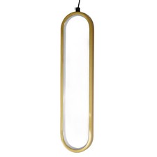 Gold Single Chandelier 18W