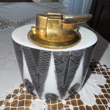 Vintage Rosenthal Studio Line Cuno Fischer Tisch-Feuerzeug Ronson