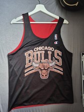 Champion Rev. NBA Jersey Wendetrikot Größe 42 Chicago Bulls Basketball Jordan