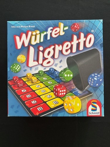 Würfel ligretto brettspiel - würfel-ligretto,