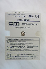 Oriental Motor Speed Controller Model ES02 neu