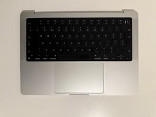 Macbook Pro 14 2021 A2442 Topcase Tastatur Silber
