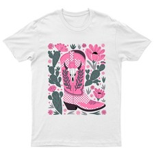 Rosa Cowboystiefel Stier