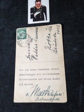 AK Falkenwalde Stettin Pom. 1936  Origi. Unterschrift Feldmarschall V. Mackensen
