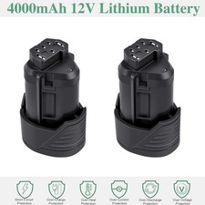 4000mah 12v ion akku - 2x, li-ion