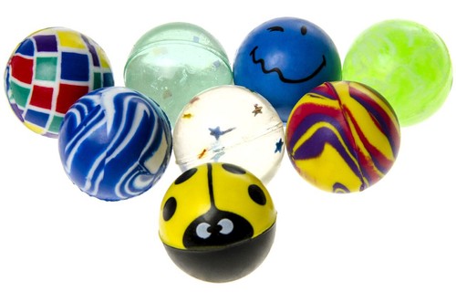 Bunt gemischte flummis - ,