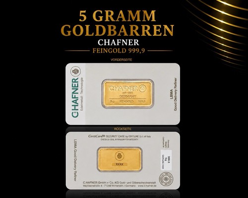 Goldbarren gramm 999 gold - 5g/gramm,