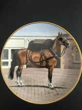 Pferd Kaiser Porzellan Teller limitierte Serie 20 cm Gelderlander Rarität selten