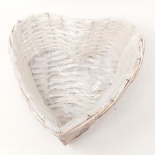 Rattan-Pflanzherz 30x13cm