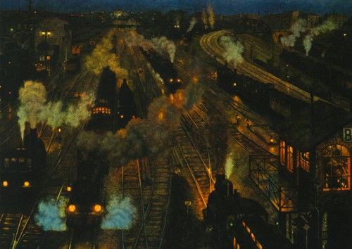 Hans baluschek der - hans, bahnhof