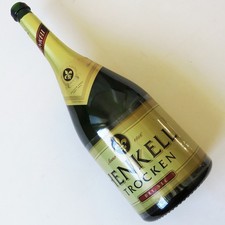 HENKELL Trocken Alte 3 Liter Sekt Flasche (leer) um 1995 Siegerehrung AUTORENNEN