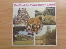 ZU GAST IM THÜRINGER WALD BLAUE DDR SCHALLFOLIE: PÖSSNECKER MUSIKANTEN