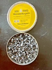  500 Stk.  RWS Meisterkugeln Kal.4,5 mm, Ca..177 für Luftgewehre u. Luftpistolen