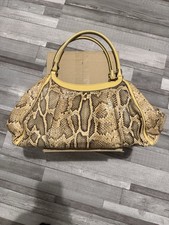 Gucci Python Hobo Bag  Beige