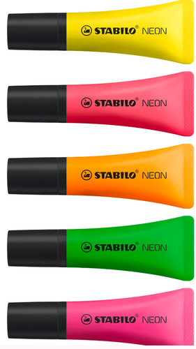 Textmarker stabilo neon - textmarker,