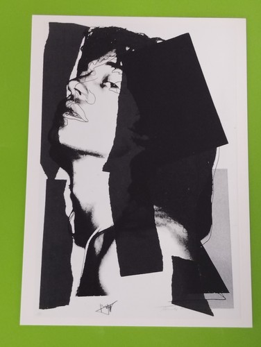 Andy warhol postkarte - aus, den