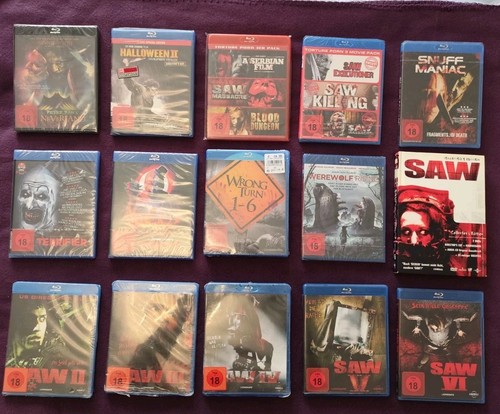 Blu ray sammlung - fsk, 18