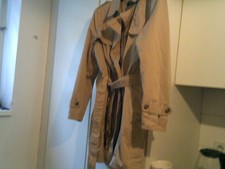 Damenjacke beige Gr 50 C&A Trench Knöpfe