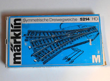 Märklin 5214 Drei-Wege-Weiche mit OVP